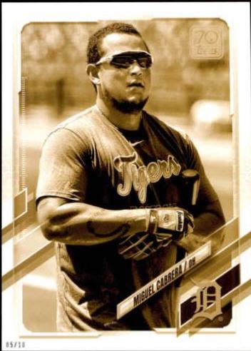 Miguel Cabrera [5x7 Gold] #291