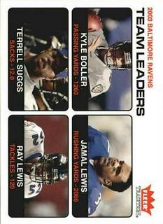 Kyle Boller, Jamal Lewis, Terrell Suggs, Ray Lewis