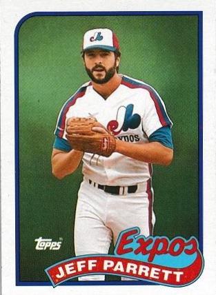 Jeff Parrett (1989 Topps)