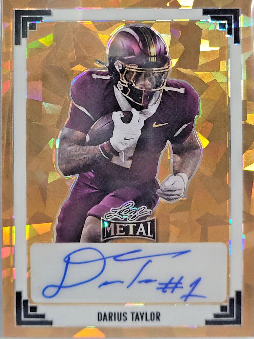 Darius Taylor [Gold Prismatic] #91A-DT1