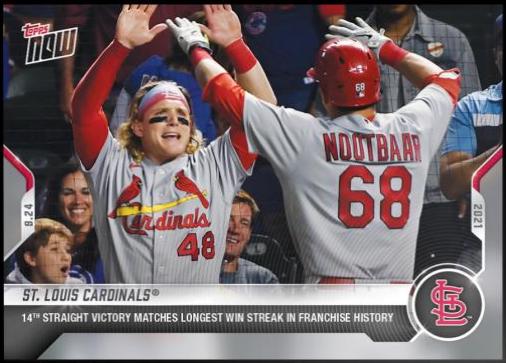 St. Louis Cardinals #853 2021 Topps Now Baseball