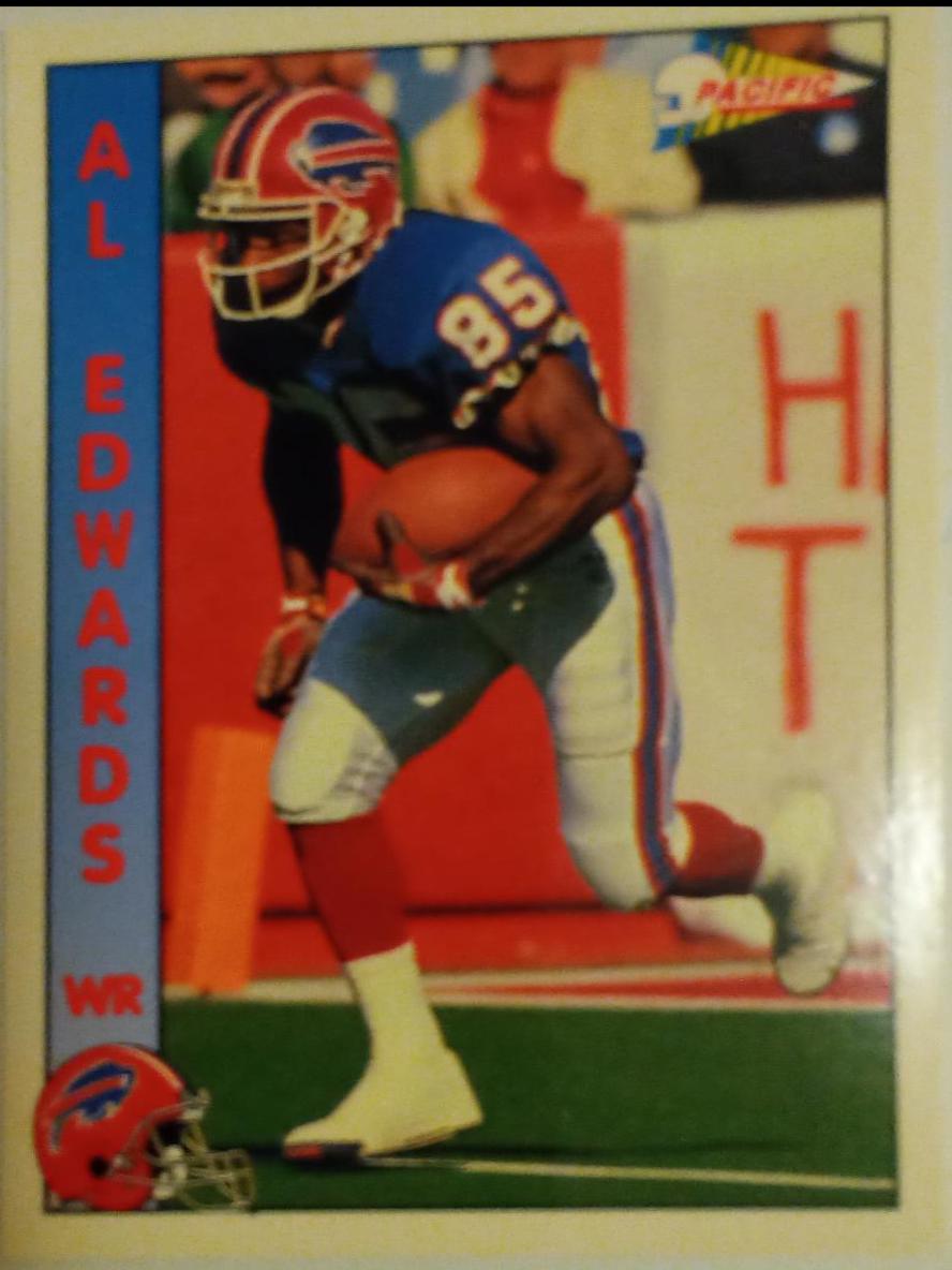 Al Edwards #16 Football Cards 1992 Pacific