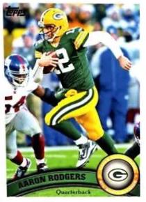 Aaron Rodgers #1 Football Cards 2011 Topps