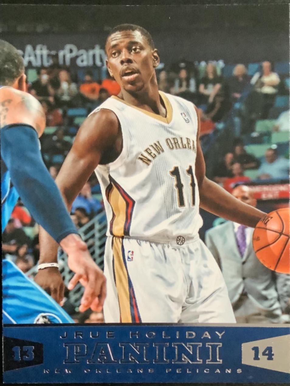 Jrue Holiday #85 Basketball Cards 2013 Panini
