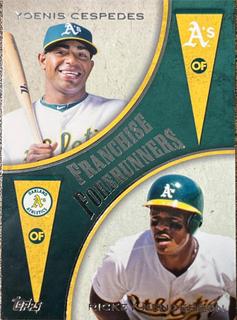 Yoenis Cespedes / Rickey Henderson