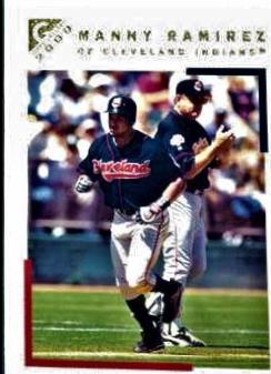 Manny Ramirez #30 Baseball Cards 2000 Topps Gallery