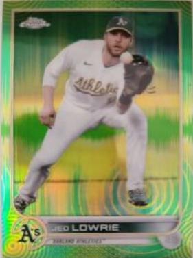 Jed Lowrie [Sonic Green Yellow Pulse] #140
