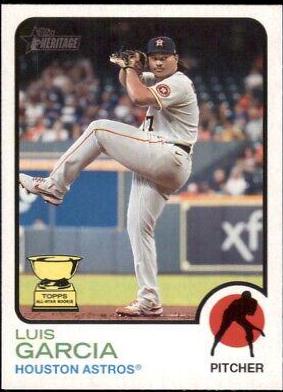 Luis Garcia #510 Baseball Cards 2022 Topps Heritage