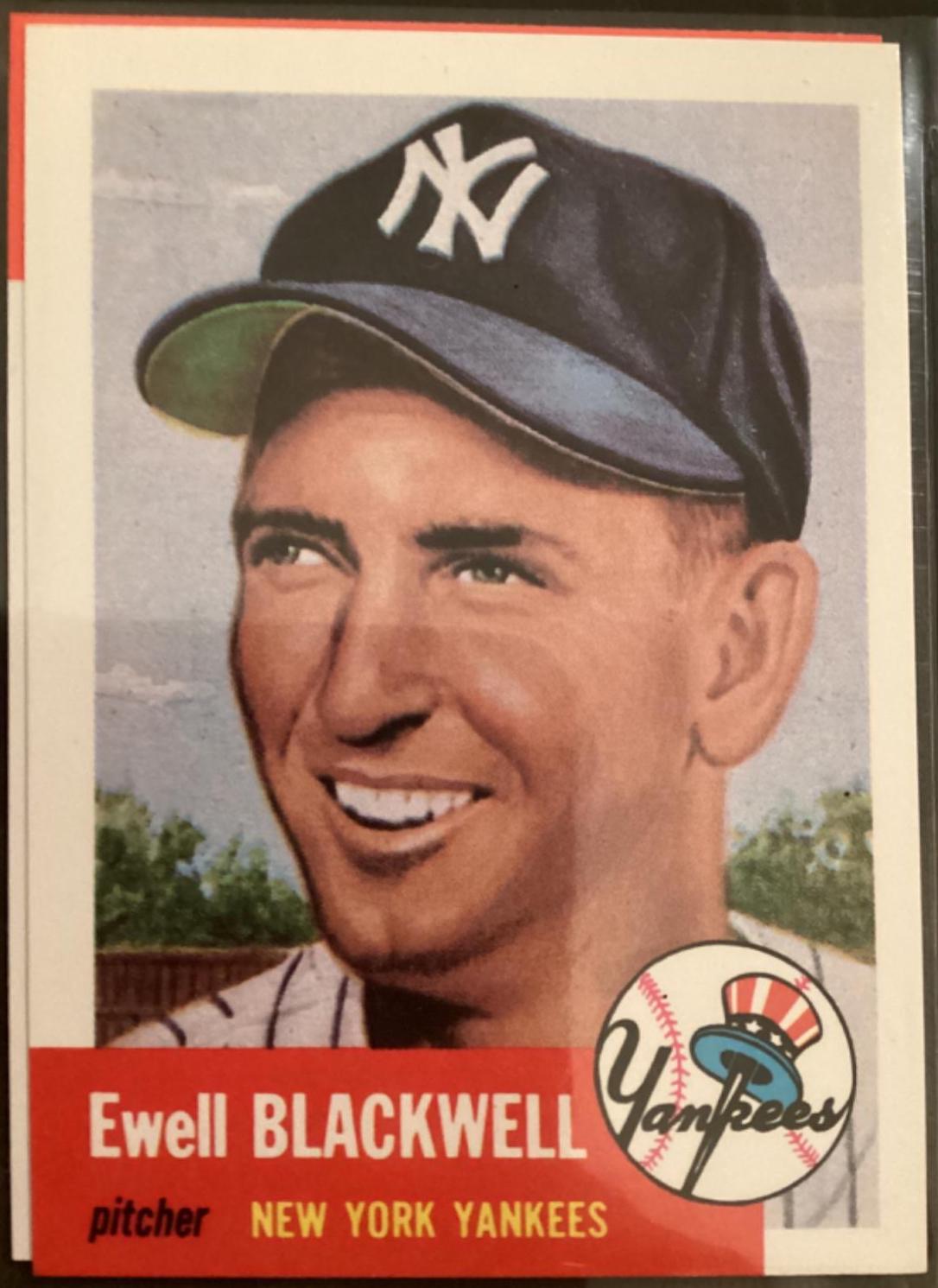 Ewell Blackwell #31 Baseball Cards 1991 Topps Archives 1953