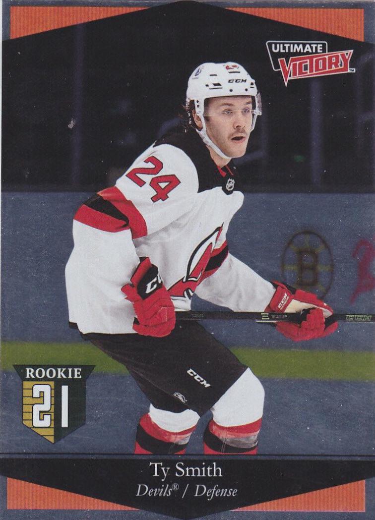 Ty Smith #UV-31 Hockey Cards 2020 Upper Deck Ultimate Victory