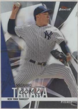 Masahiro Tanaka #4 Baseball Cards 2017 Topps Finest