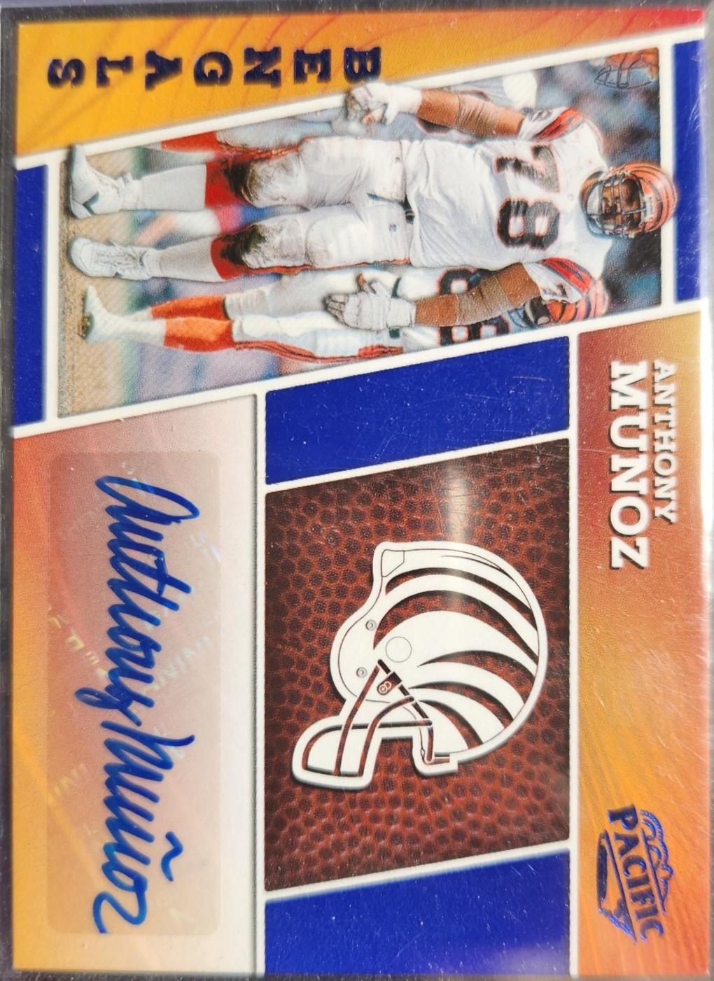 Anthony Munoz #PP-MUZ 2024 Panini Encore Pacific Penmanship Football