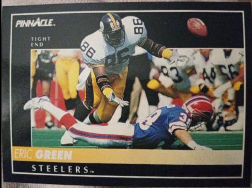 Eric Green #2 Football Cards 1992 Pinnacle