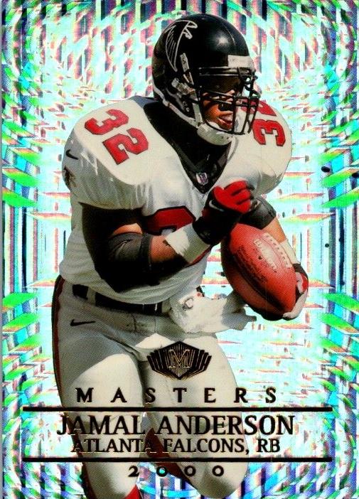Jamal Anderson #5 Football Cards 2000 Collector's Edge Masters