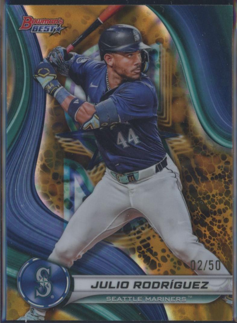 Julio Rodriguez [Gold Refractor] #59
