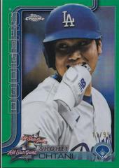Shohei Ohtani [Green] #ASGC-18 Prices | 2025 Topps Chrome Update