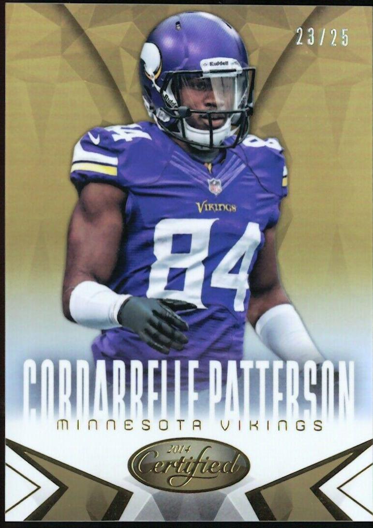 Cordarrelle Patterson [Mirror Gold] #54