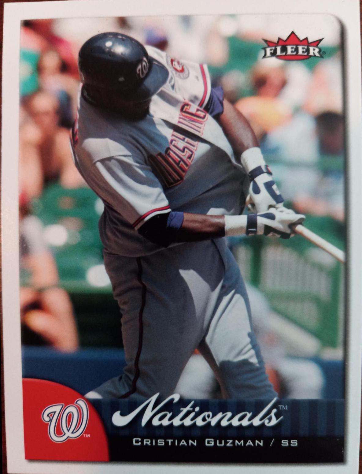 Christian Guzman #10 Baseball Cards 2007 Fleer
