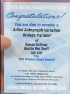 Roman Anthony
