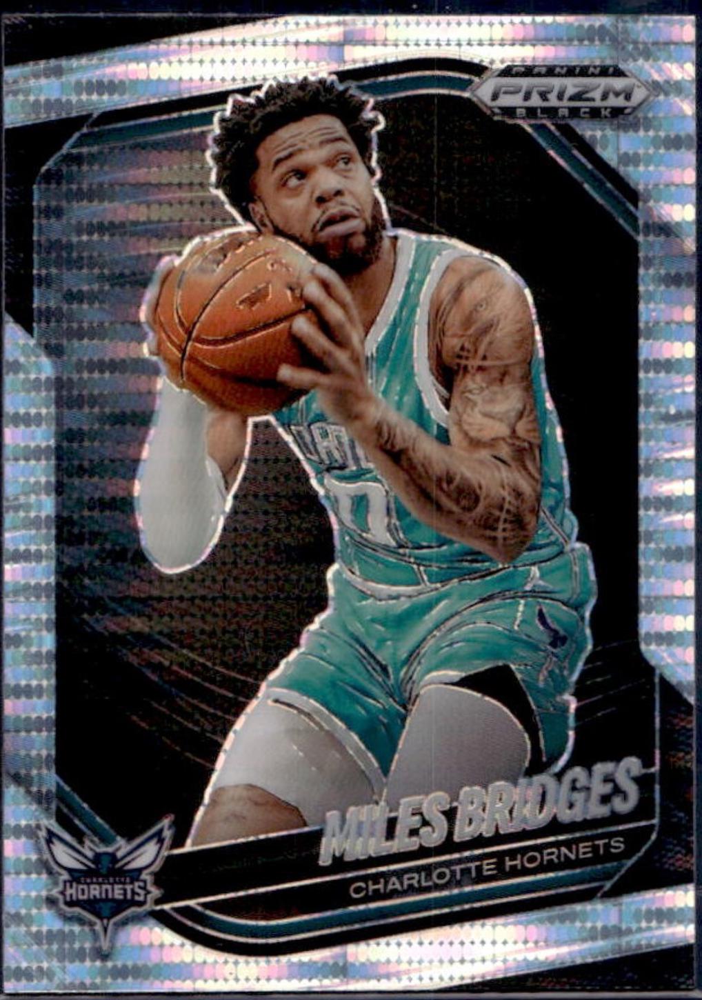 Miles Bridges #123 2024-25 Panini Prizm Black Basketball