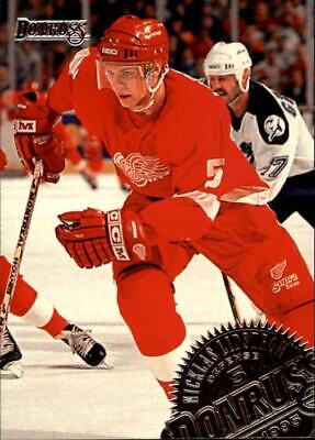 Nicklas Lidstrom #194 Hockey Cards 1994 Donruss
