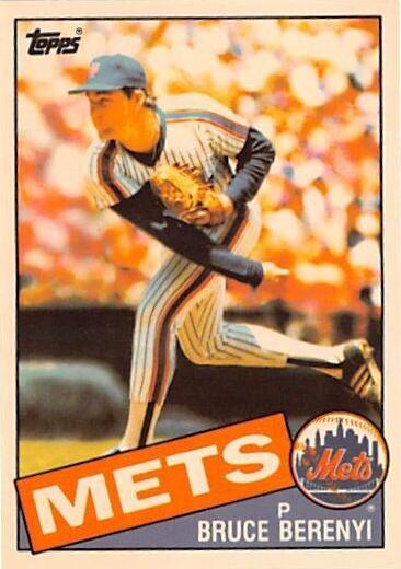 Bruce Berenyi #27 Baseball Cards 1985 Topps Tiffany