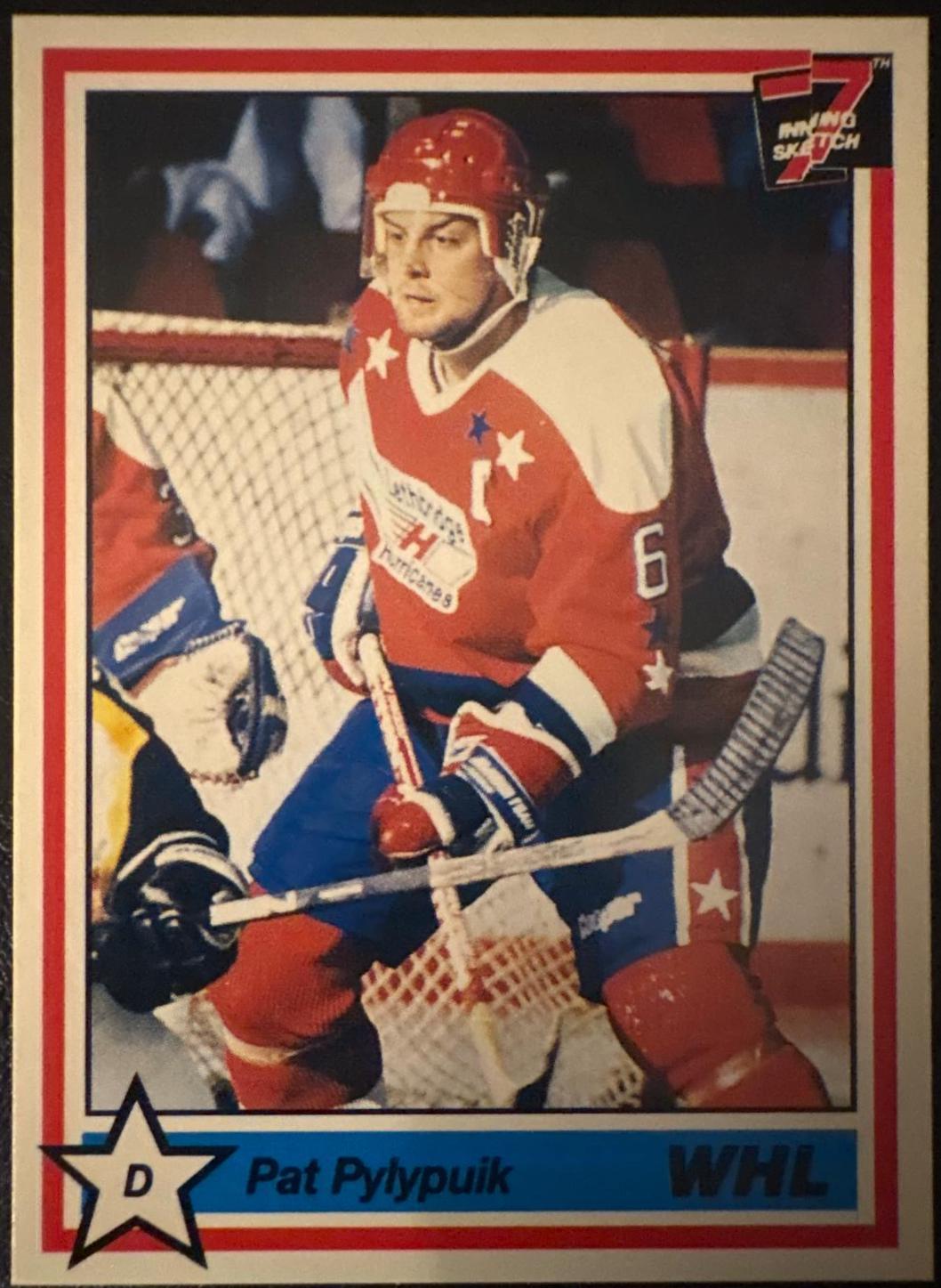 Pat Pylypuik #139 1990 7th Inning Sketch Whl Hockey