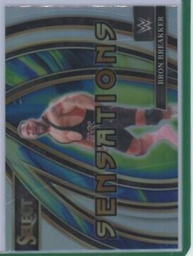 Bron Breakker #4 Wrestling Cards 2024 Panini Select WWE Sensations