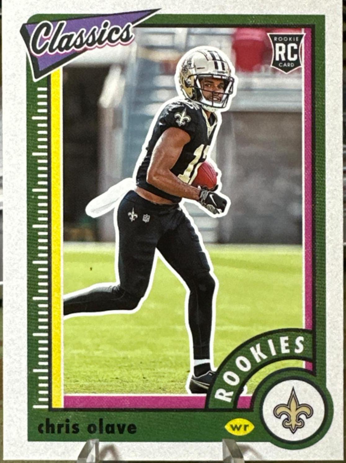 Chris Olave #163 Football Cards 2022 Panini Classics