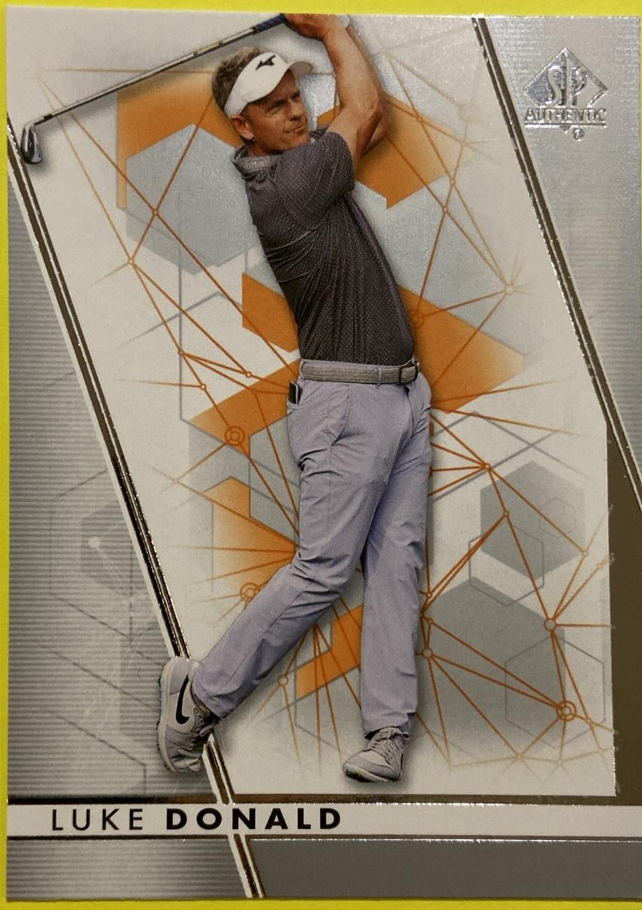 Luke Donald #16 2024 Upper Deck Portfolio Sp Authentic Golf