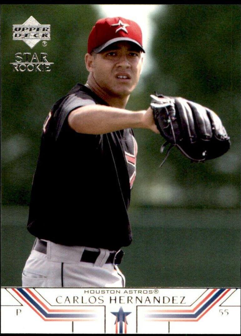 Carlos Hernandez #22 Baseball Cards 2002 Upper Deck