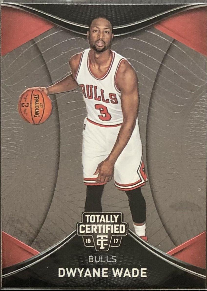 Dwyane Wade #5 Basketball Cards 2016 Panini Totally Certified