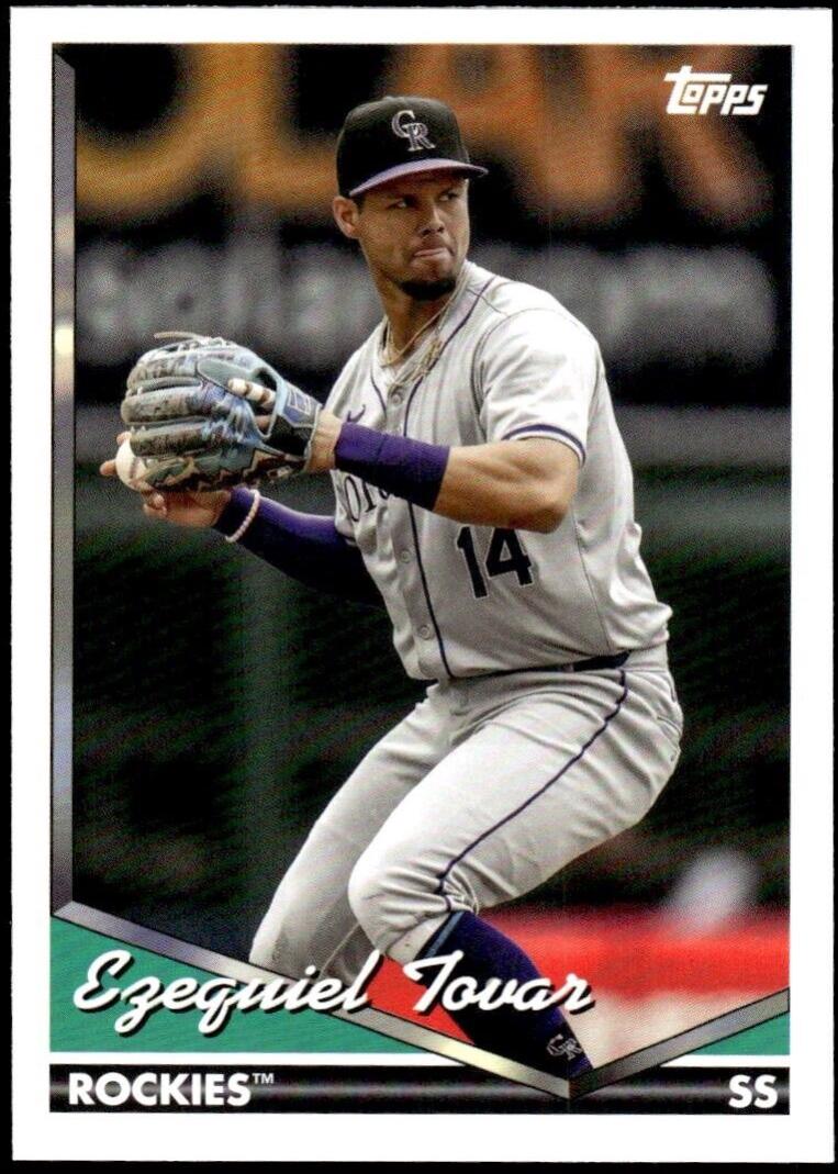 Ezequiel Tovar #225 2024 Topps Archives Baseball