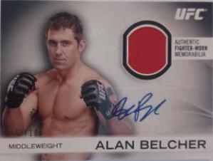 Alan Belcher #FA-AB Ufc Cards 2012 Topps UFC Knockout Autographs