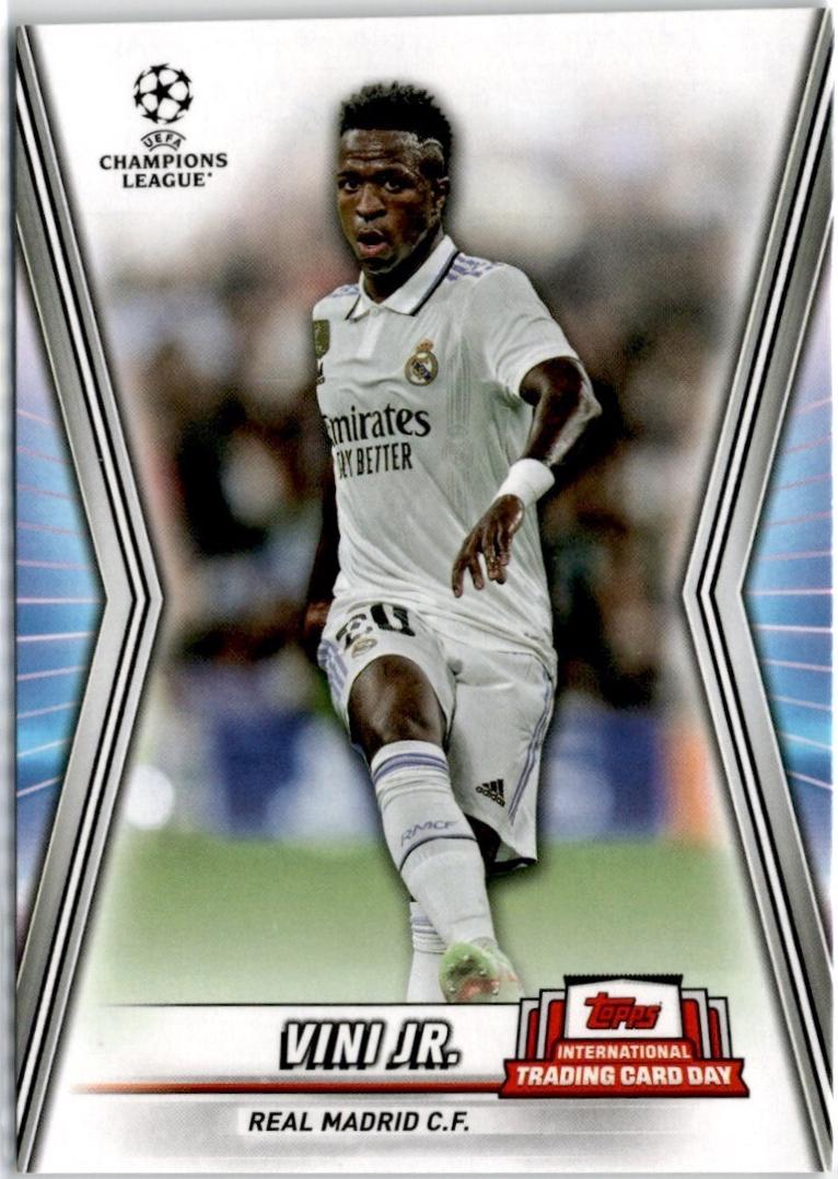 Vini #NTCD-S25 2023 Topps International Trading Card Day Soccer