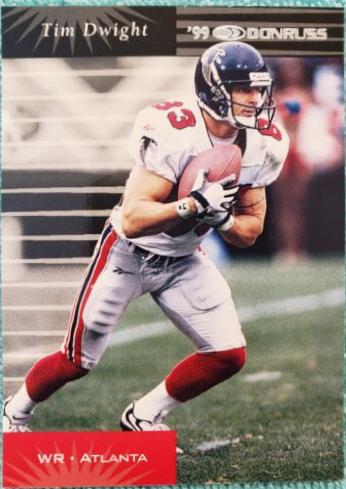 Tim Dwight #6 Football Cards 1999 Panini Donruss