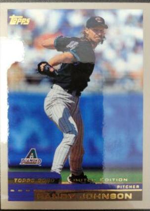Randy Johnson #51 Baseball Cards 2000 Topps Limited Edition