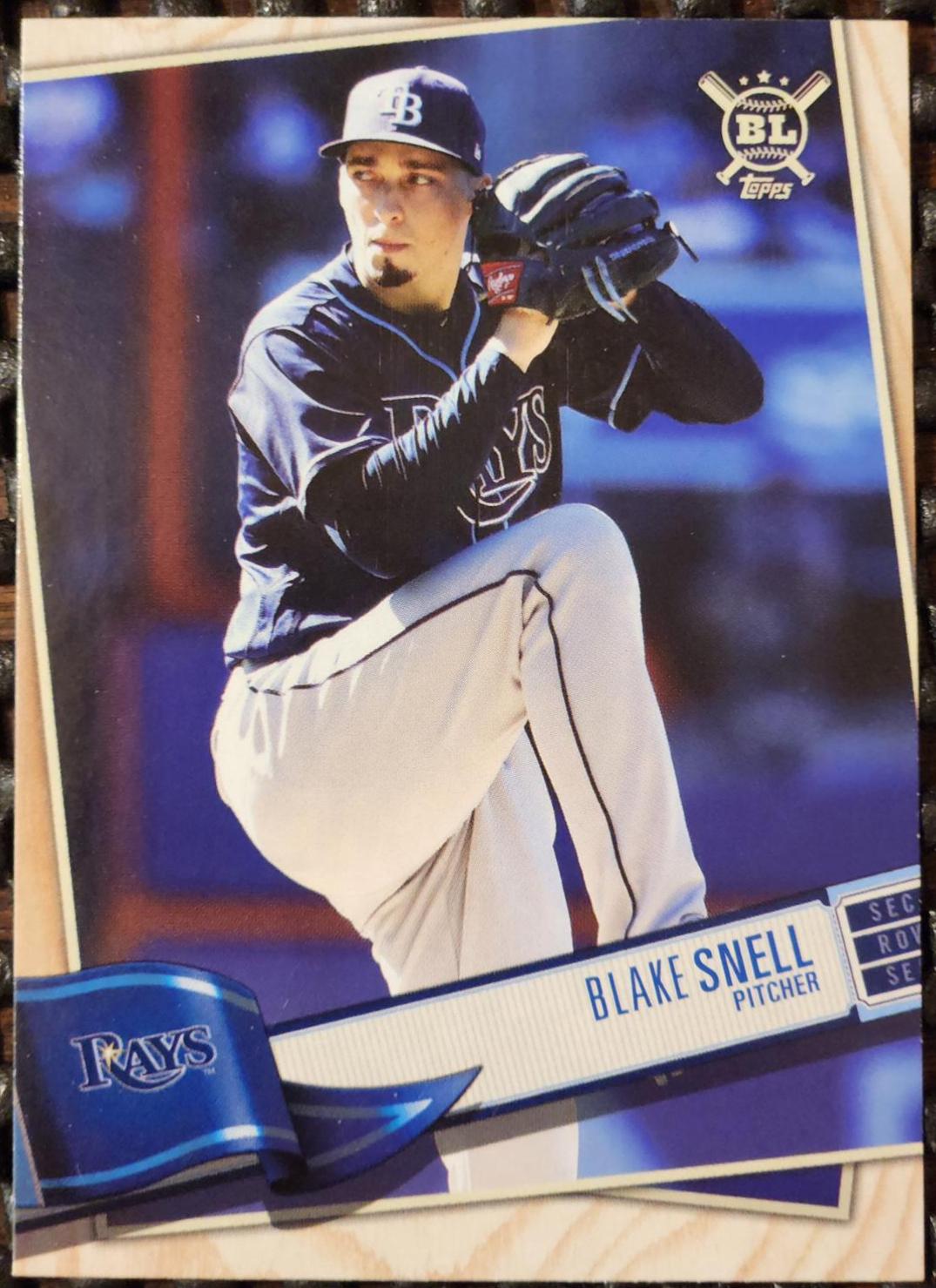 Blake Snell #40 Baseball Cards 2019 Topps Big League