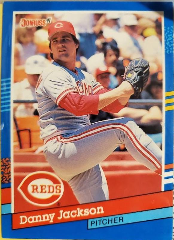 Danny Jackson #96 Baseball Cards 1991 Donruss