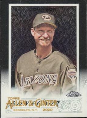 Randy Johnson #2 Baseball Cards 2020 Topps Allen & Ginter Chrome