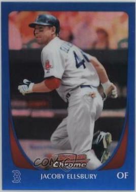 Jacoby Ellsbury [Blue Refractor] #112
