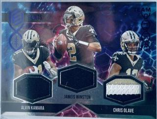Chris Olave, Jameis Winston, Alvin Kamara