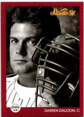 Darren Daulton #212 Baseball Cards 1991 Studio