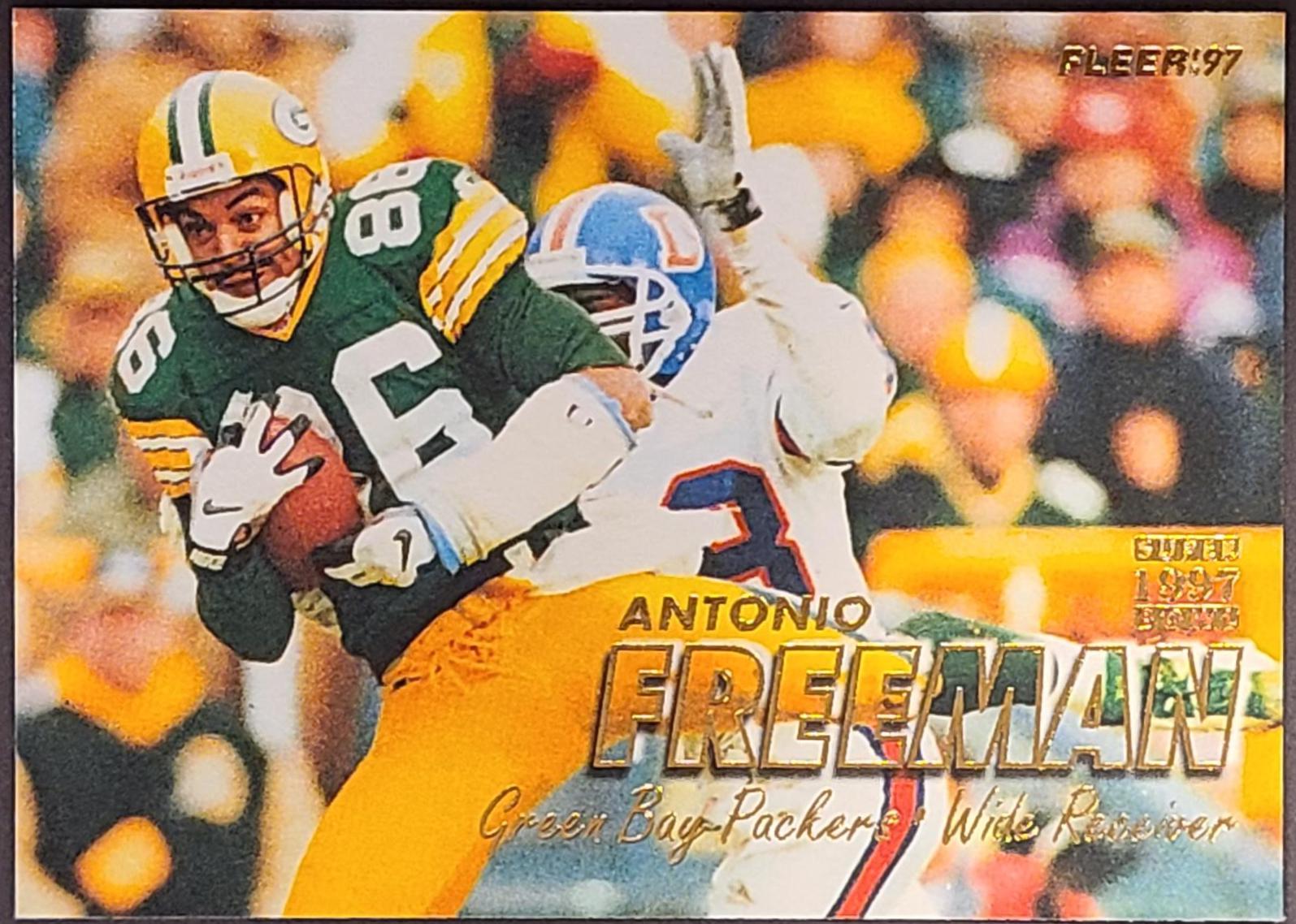 Antonio Freeman #13 Football Cards 1997 Fleer
