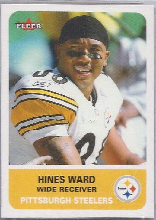 Hines Ward #62 2002 Fleer Football