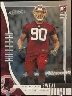 Montez Sweat #195 Football Cards 2019 Panini Absolute