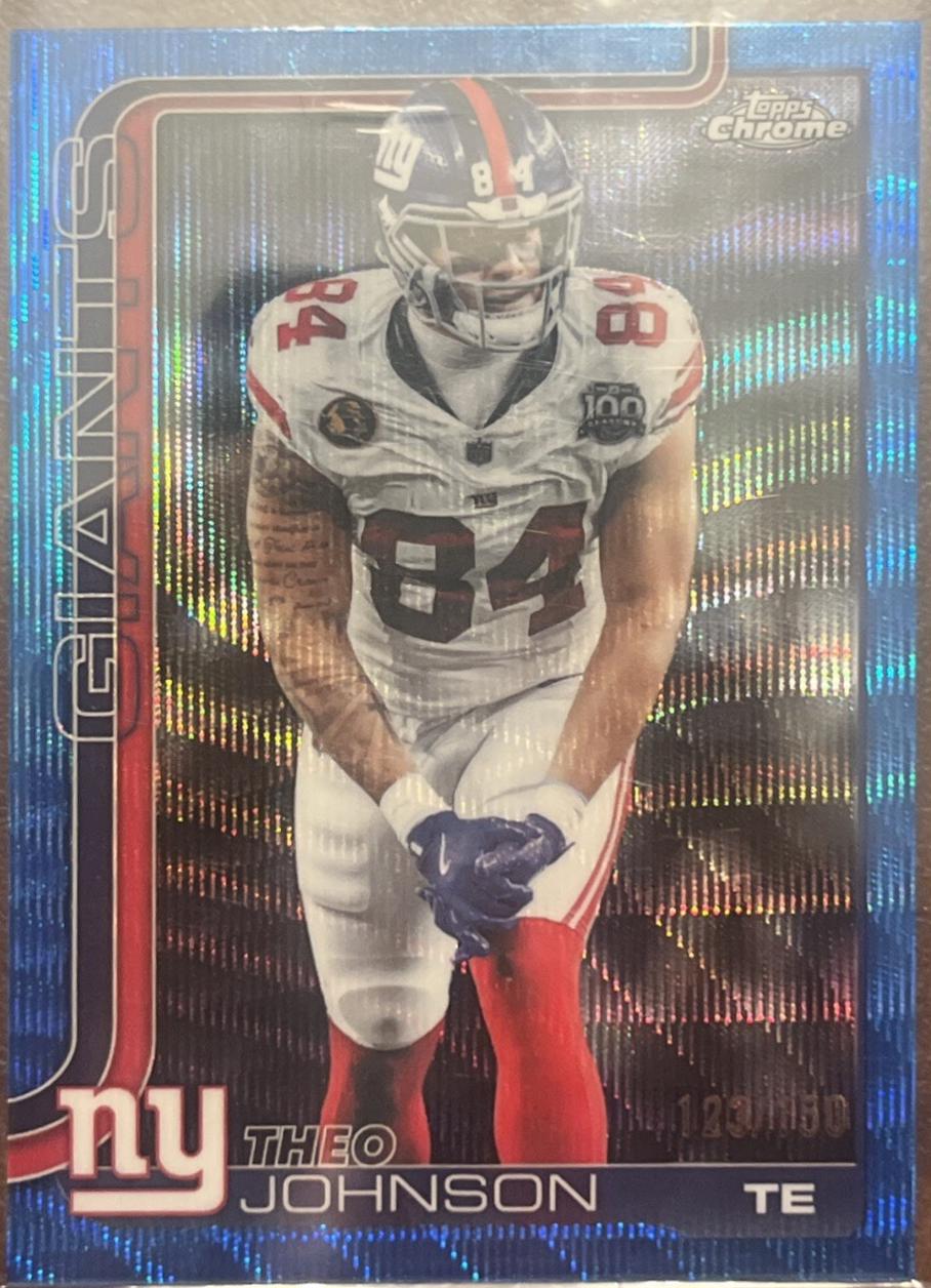 Theo Johnson [Blue Wave Refractor] #233