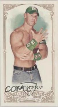 John Cena #5 Wrestling Cards 2012 Topps Heritage WWE Allen & Ginter