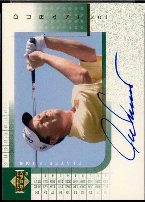 Joe Durant #DU Golf Cards 2001 Upper Deck Player's Ink