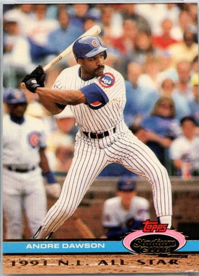 Andre Dawson #33 Baseball Cards 1992 Stadium Club Skydome